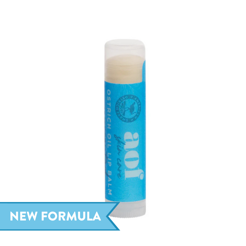 unscented ostrich oil lip balm with new formula