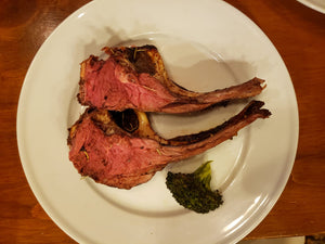 Cooked Ostrich Ribs