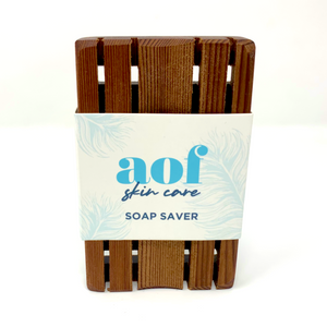 cedar soap tray