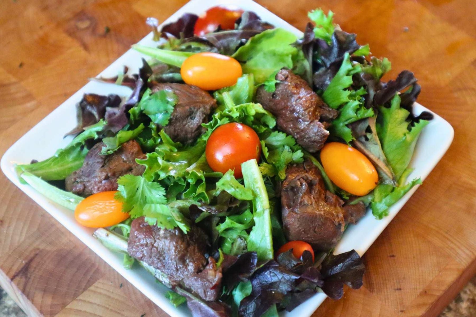 ostrich tip salad