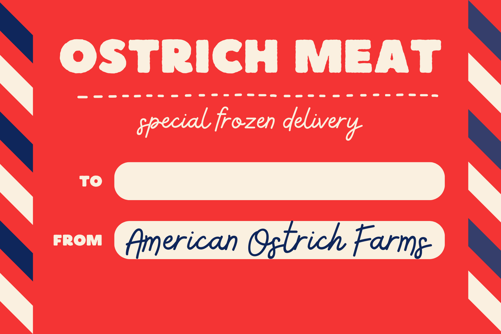 ostrich meat