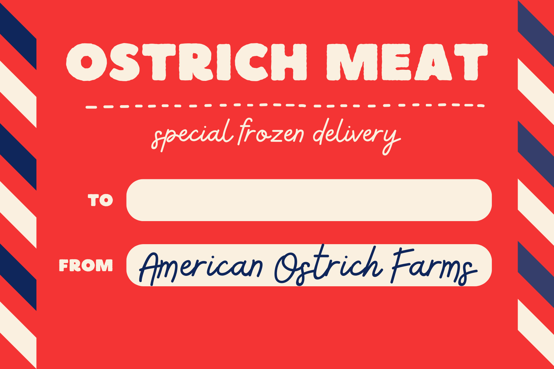 ostrich meat 