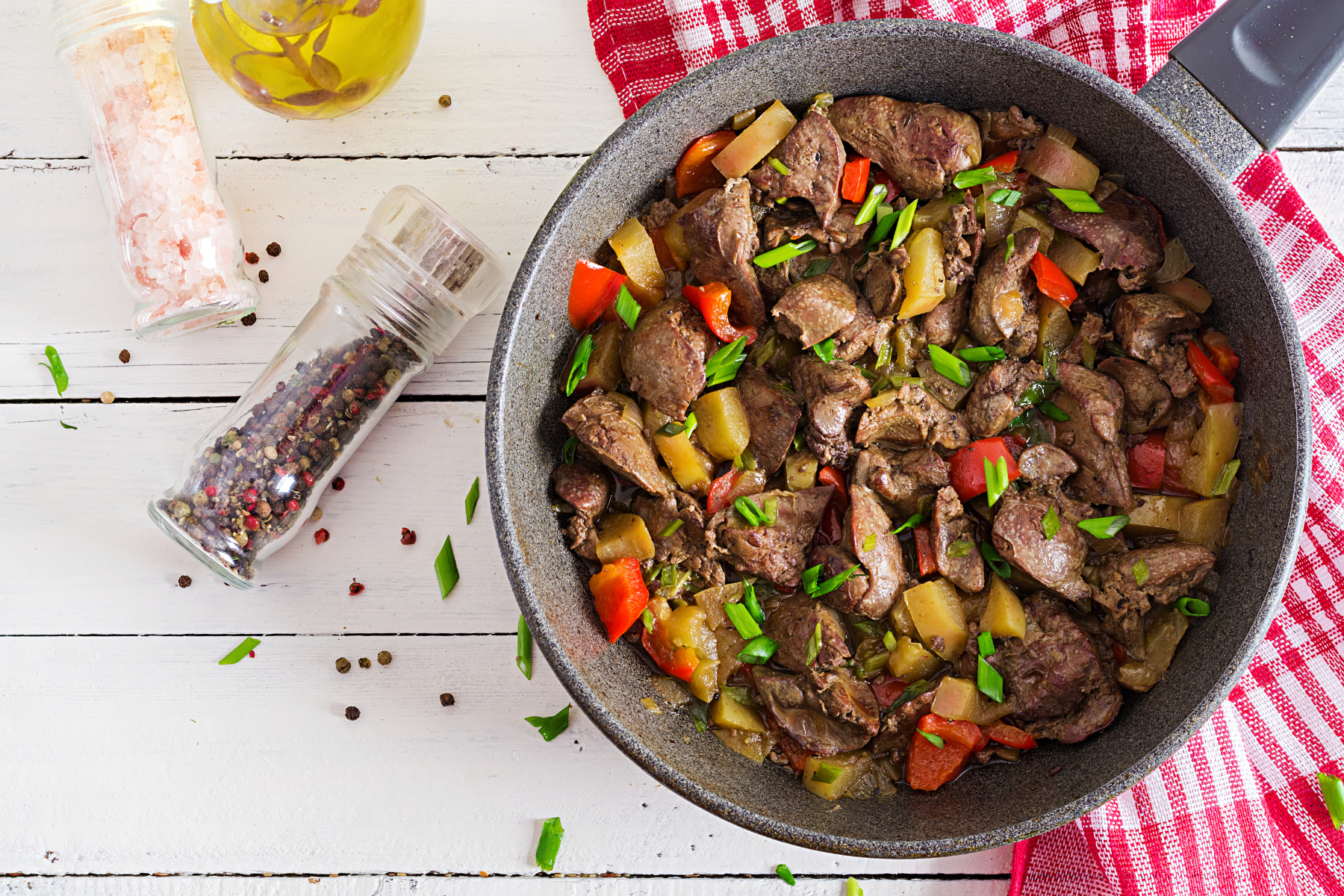 ostrich liver stew 
