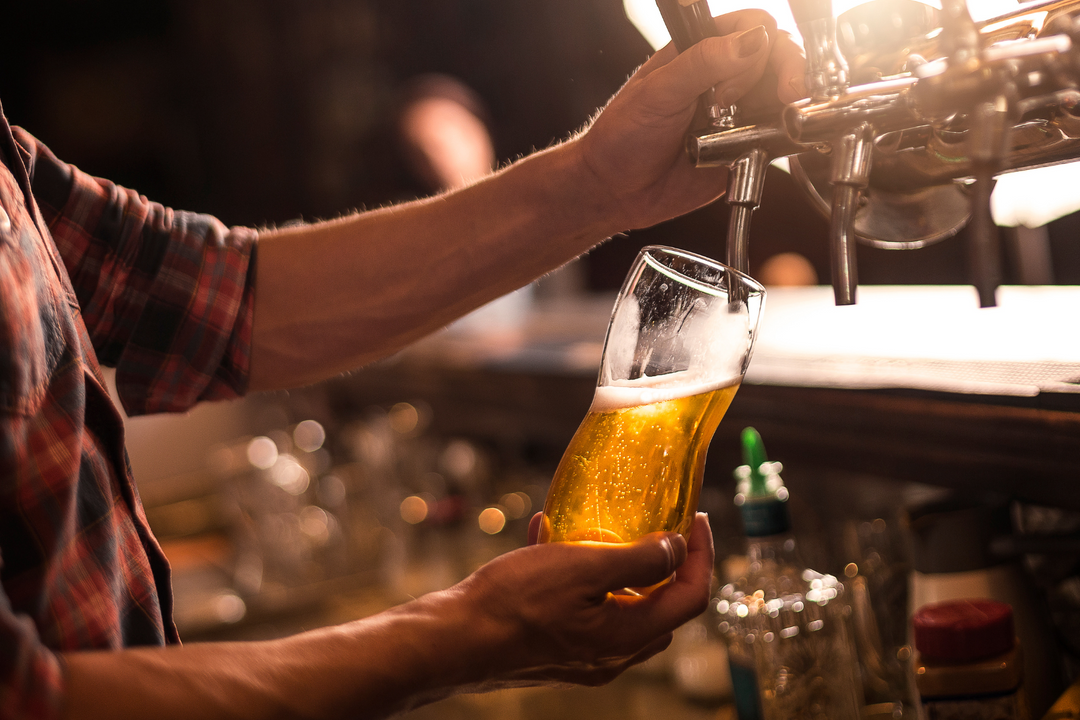 beer on tap