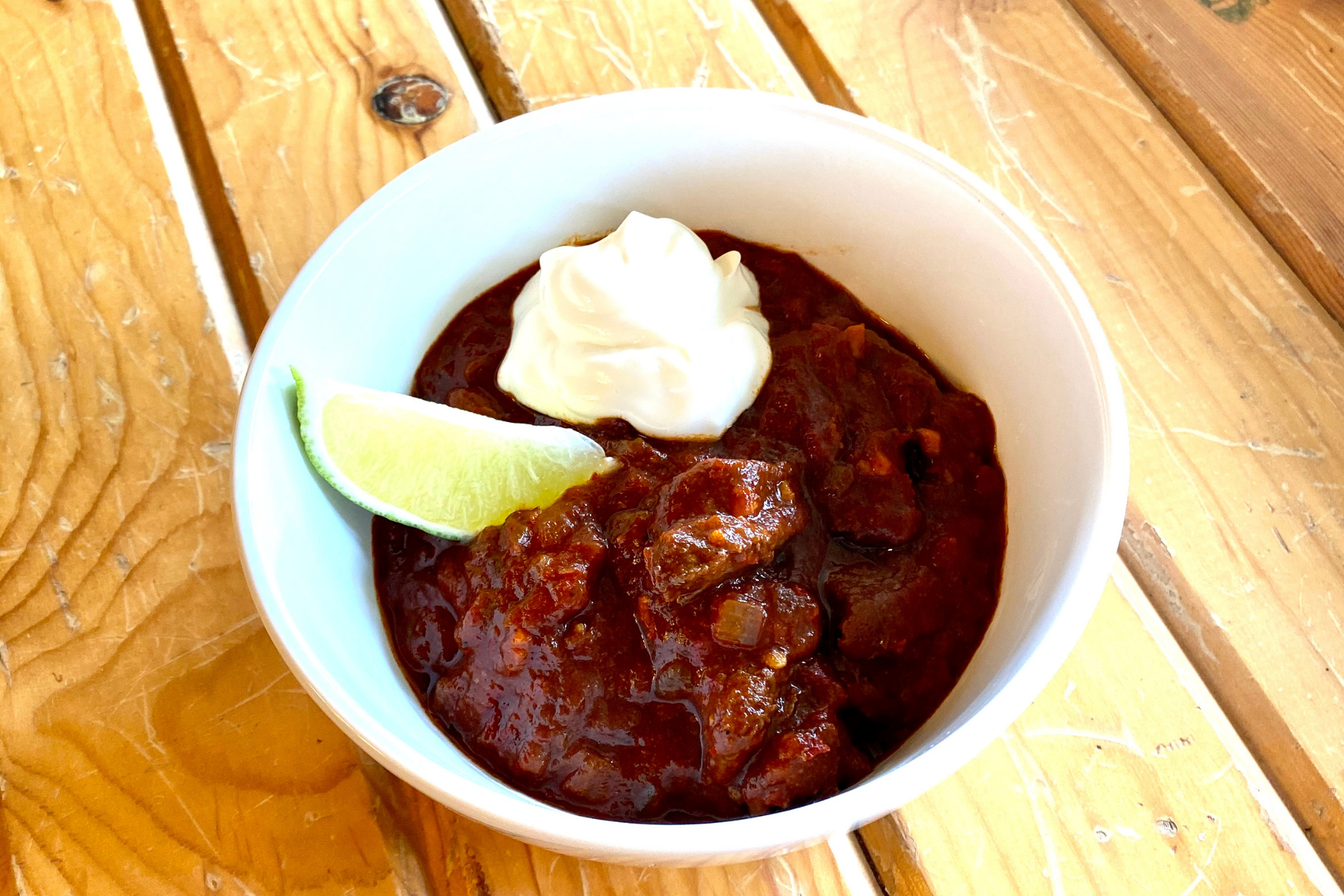 Texas Style, Spicy Steak Chili