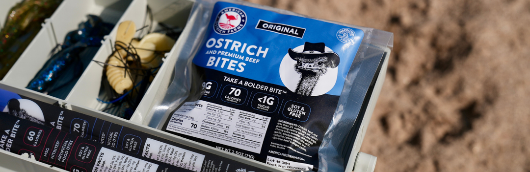 HIGH PROTEIN MEAT SNACK BITES: MEET AOF OSTRICH AND BEEF SNACK STICK BITES