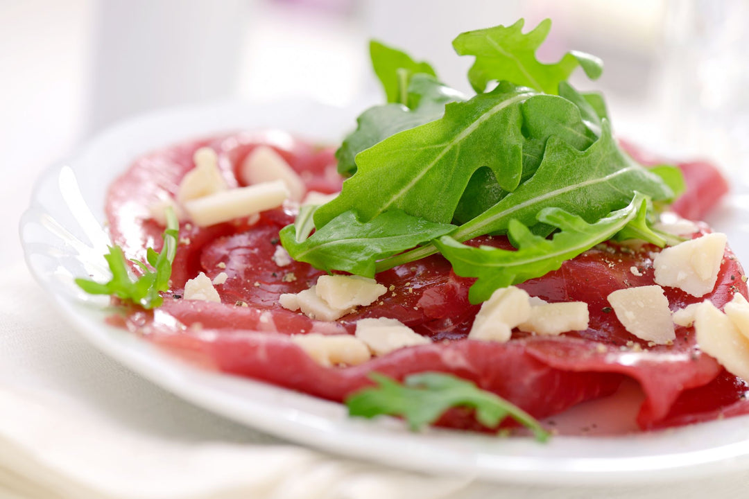 ostrich carpaccio