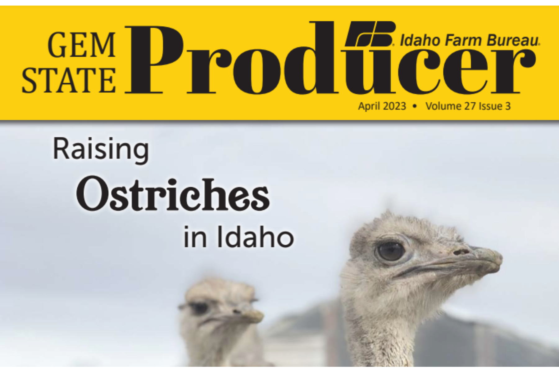 Idaho Farm Bureau interviews AOF