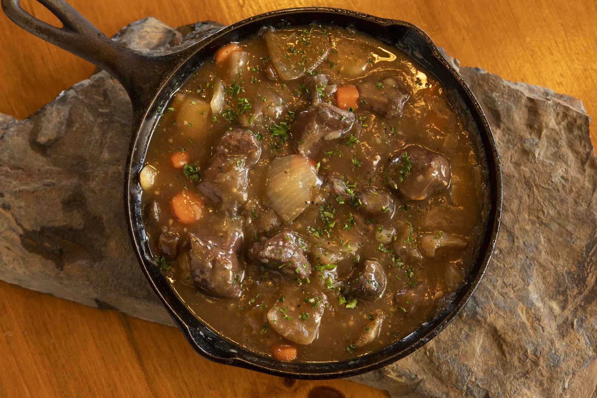Ostrich Campfire Stew