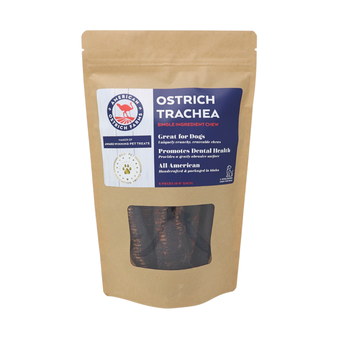 ostrich tracheas pet treat