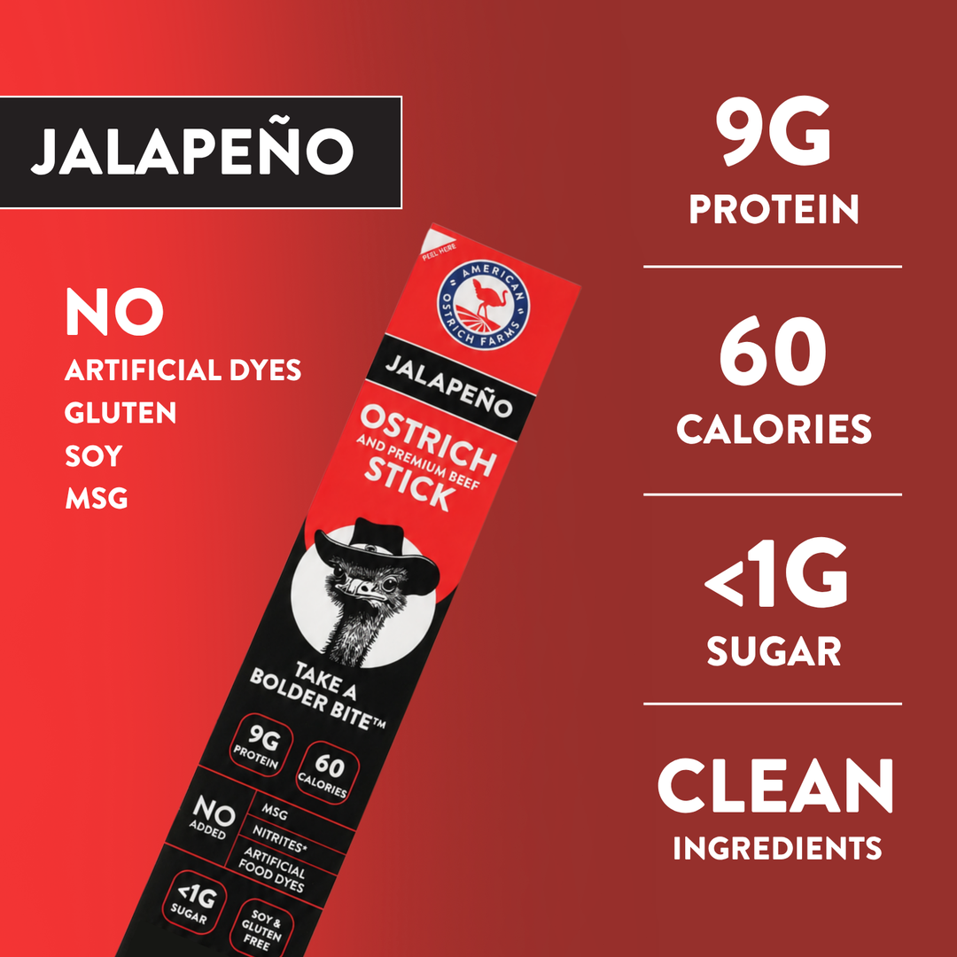 Ostrich & Beef Snack Sticks