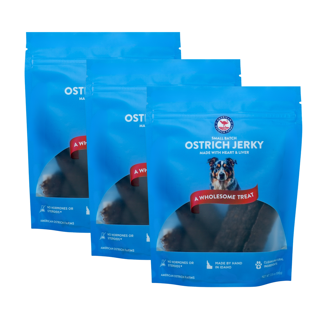 Ostrich Jerky Pet Treats