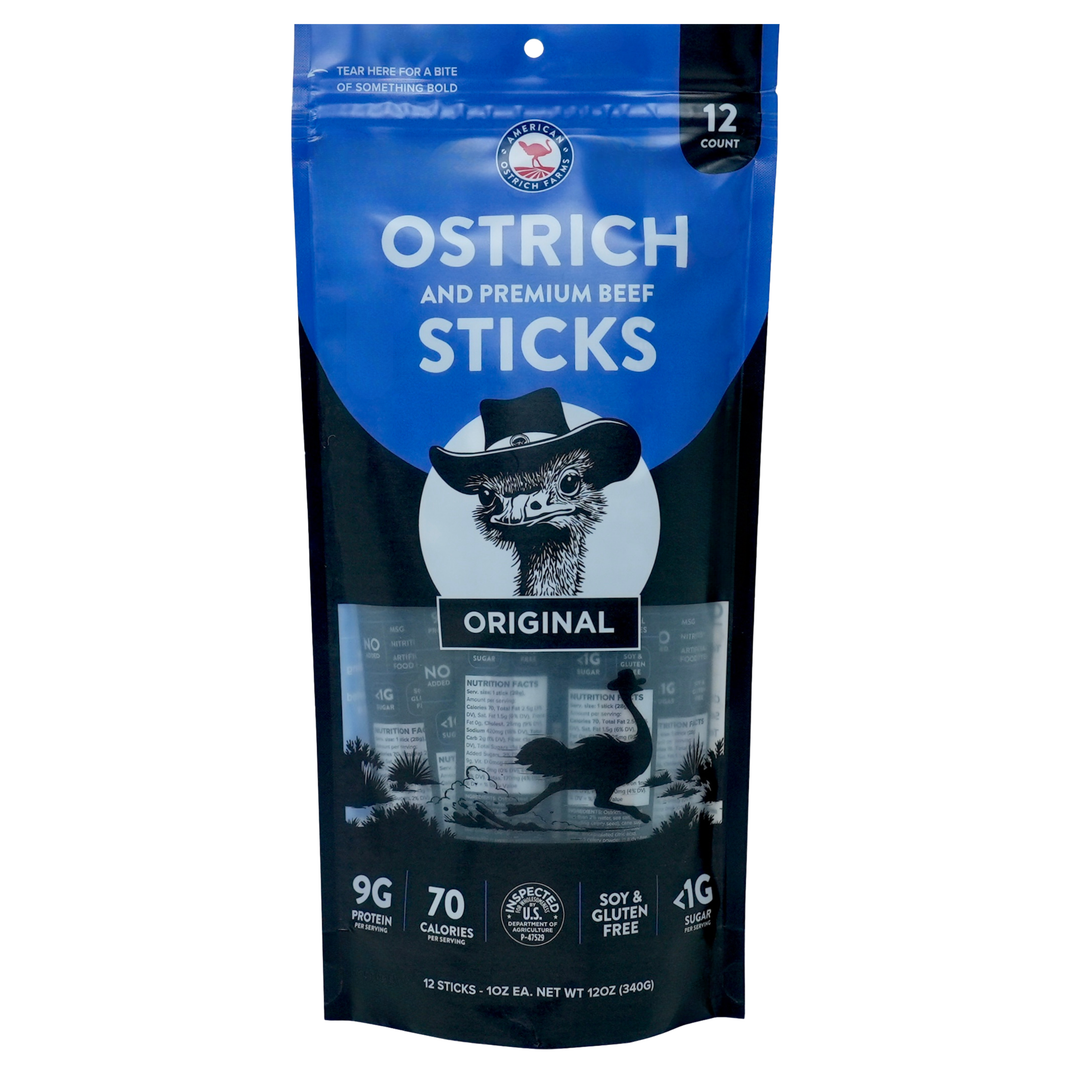 Ostrich & Beef Snack Sticks