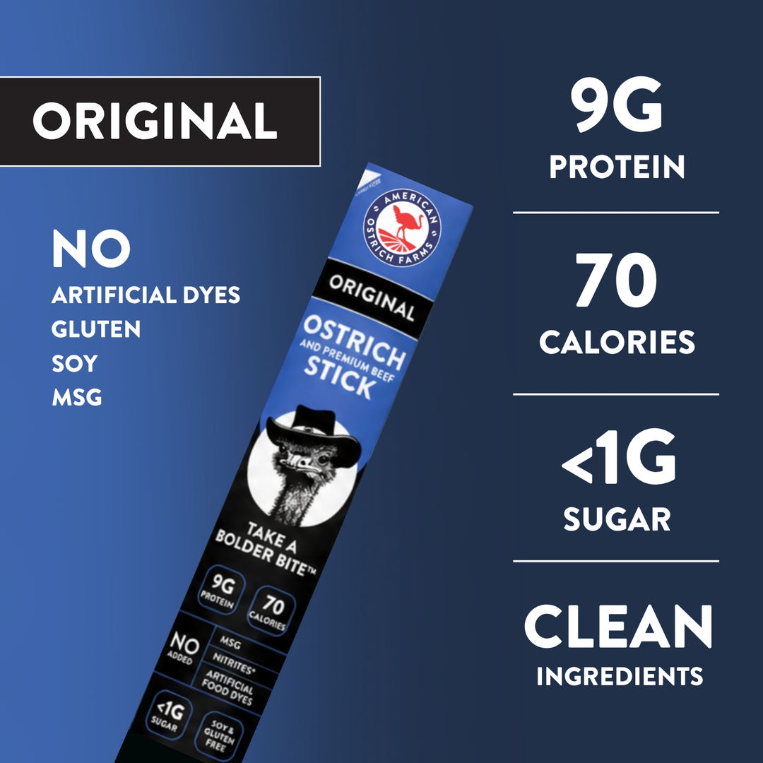Ostrich & Beef Snack Sticks