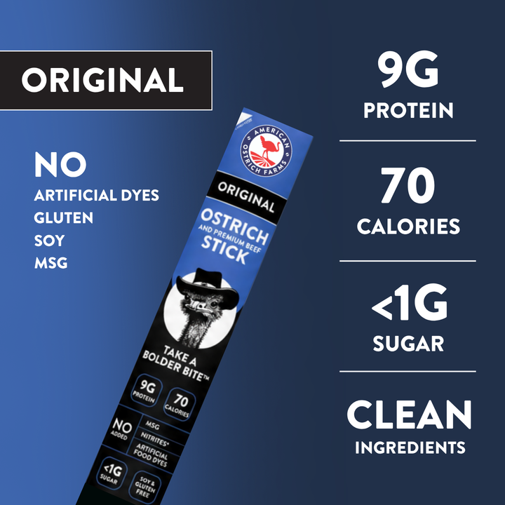Ostrich & Beef Snack Sticks