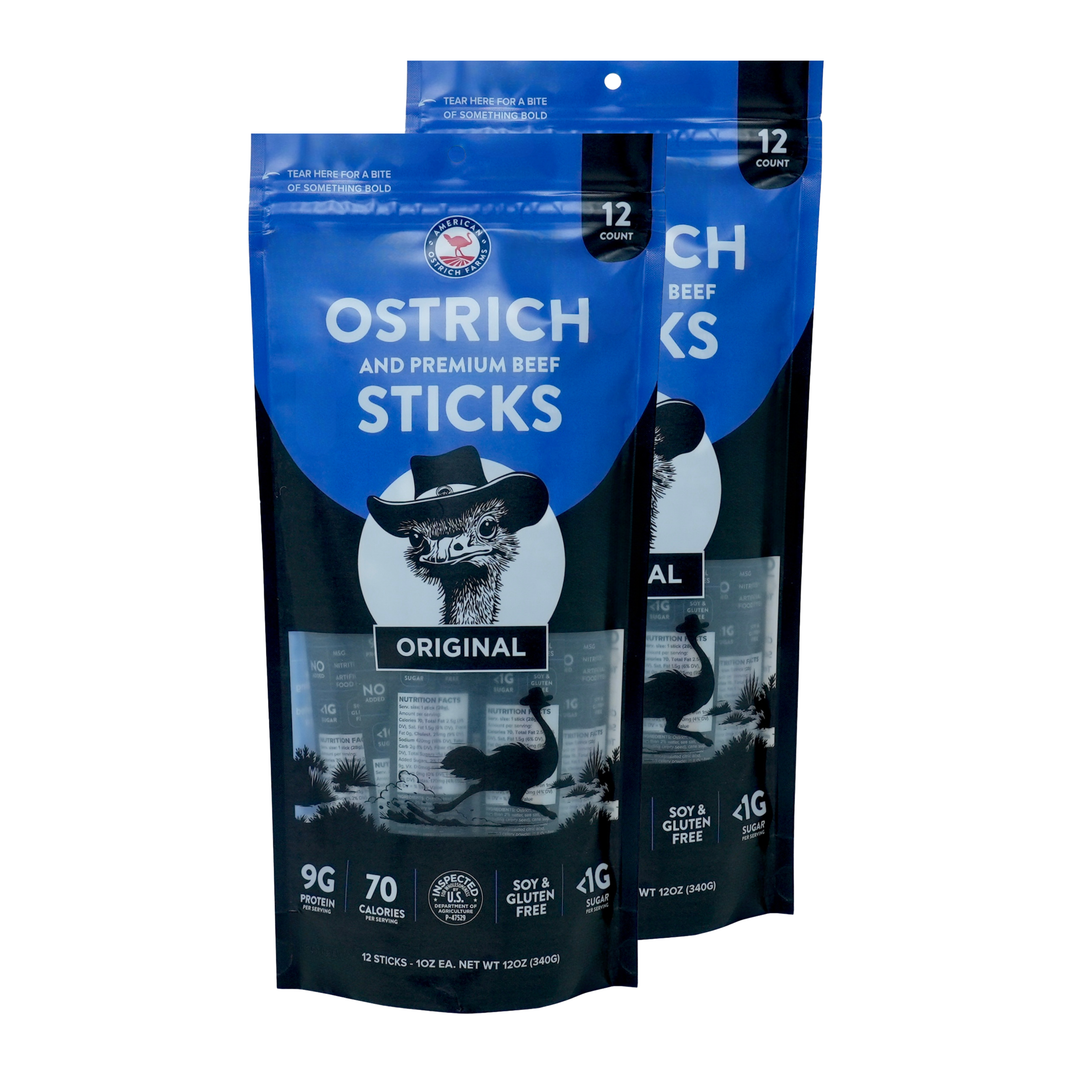 Ostrich & Beef Snack Sticks