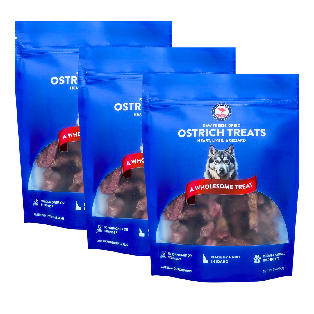 Freeze-Dried Ostrich Treats