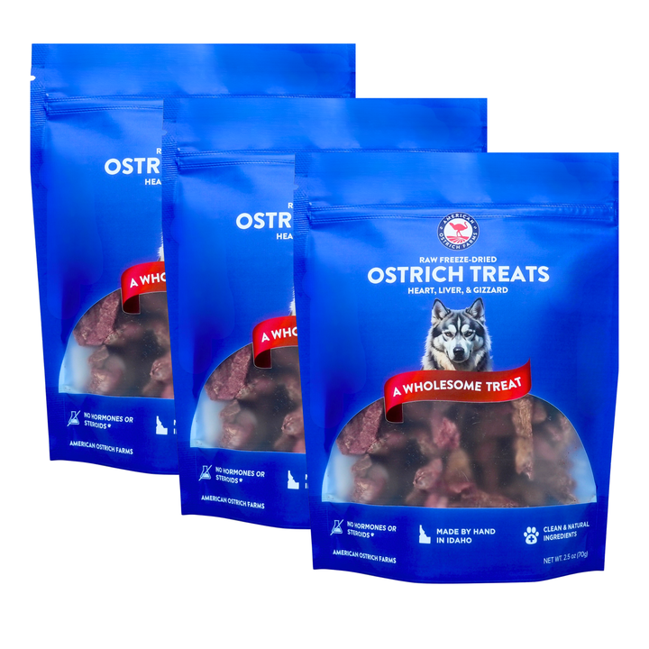 Freeze-Dried Ostrich Treats
