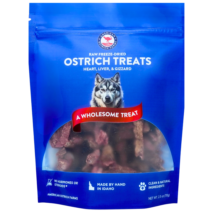 Freeze-Dried Ostrich Treats