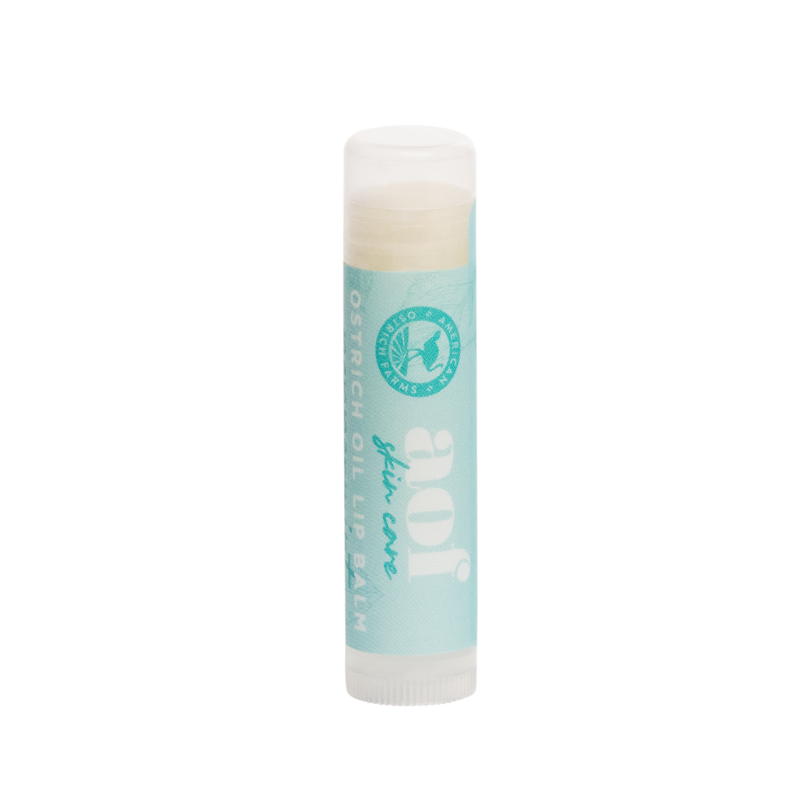 peppermint ostrich oil lip balm