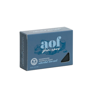 activated charcoal ostrich oil soap