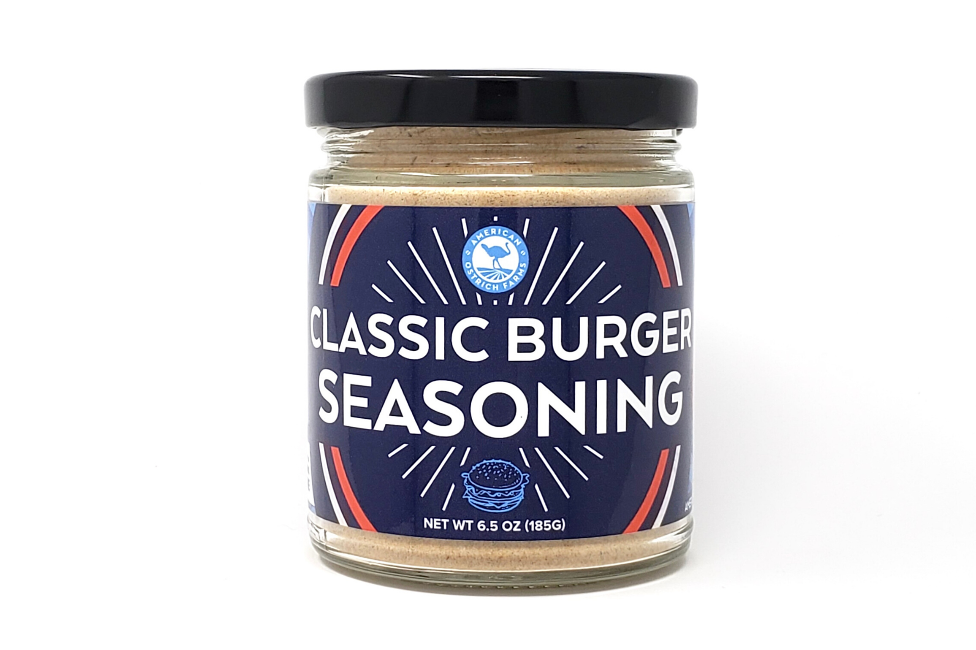 6.5 oz Jar of Classic Burger Seasoning
