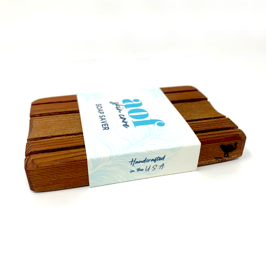 cedar soap tray